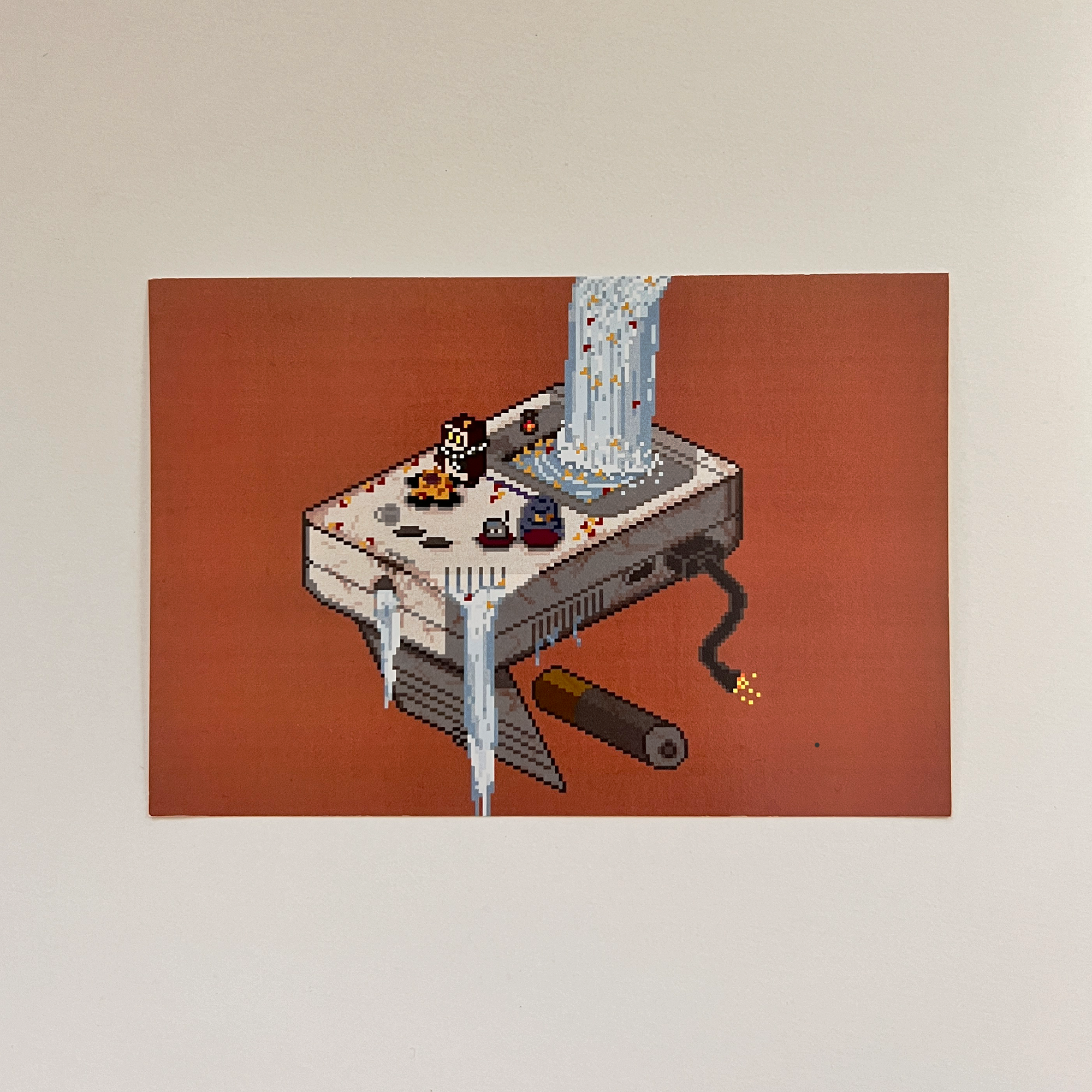 ポストカード] MECHA PIXELS：GBオータム – PIXEL STACK