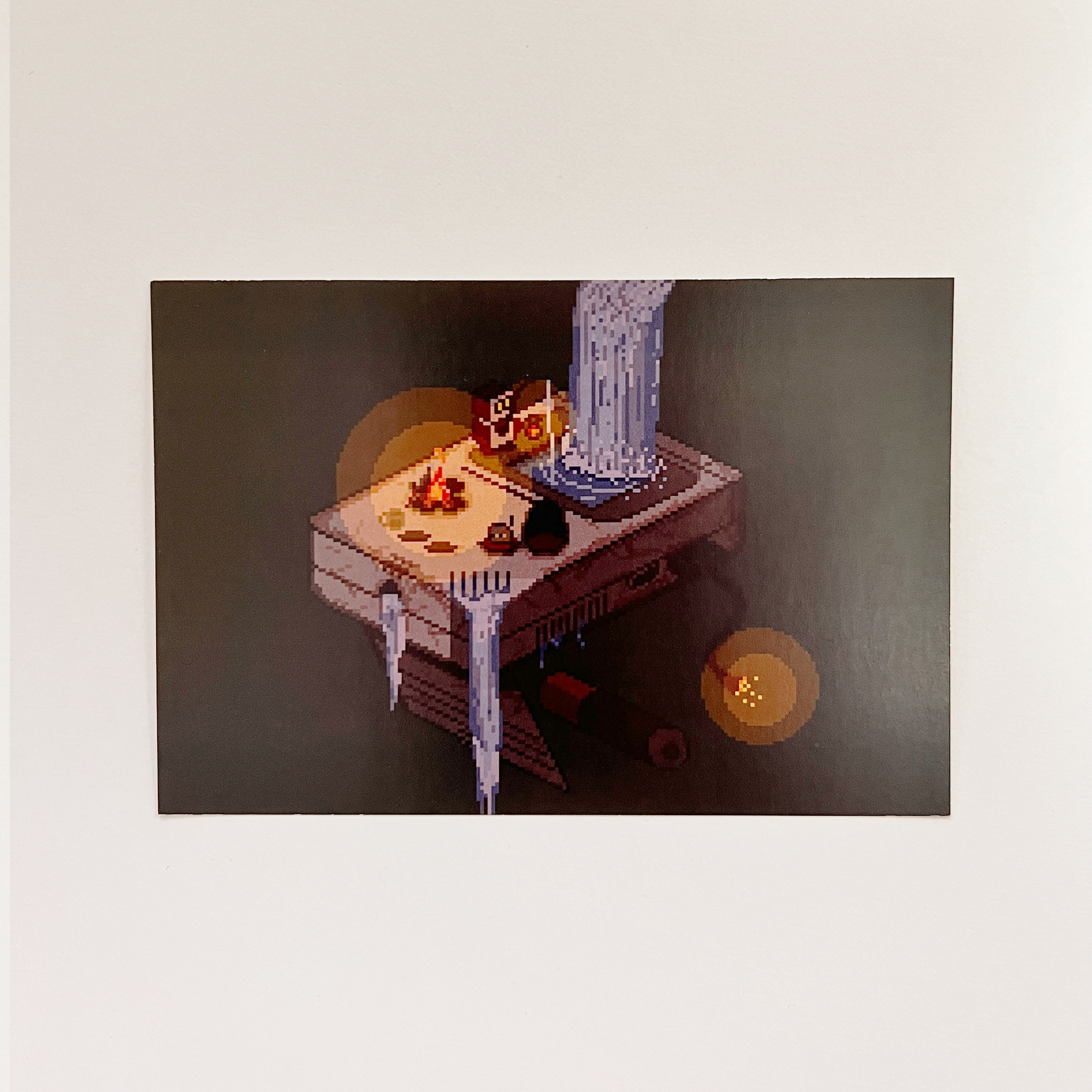 ポストカード] MECHA PIXELS：GB夜 – PIXEL STACK